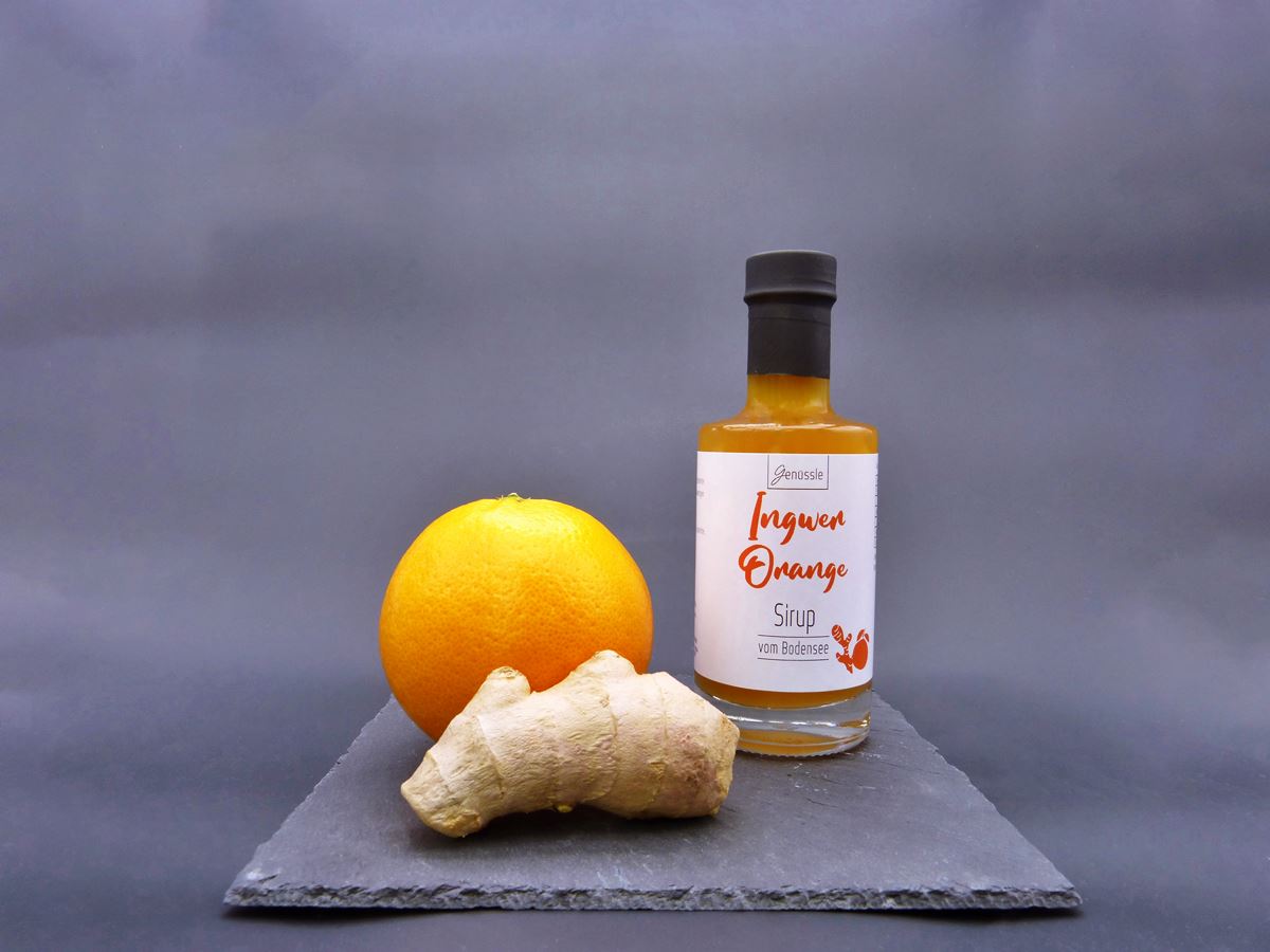 Ingwer-Orangen-Sirup – Genüssle Ingwer Orangen Sirup vom Bodensee ...