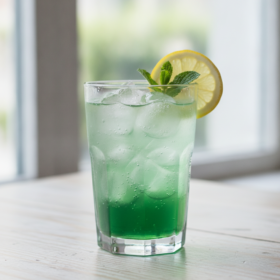 Erfrischender Brennnessel-Zitronen-Spritzer