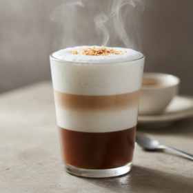 Ananas Kokos Latte Macchiato