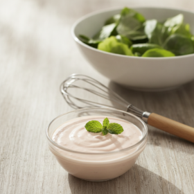 Feines Kaktusblüte-Limette Salatdressing