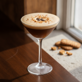 Winterlicher Genüssle Spekulatius Espresso Martini