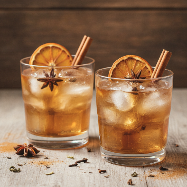 Chai Spiced Rum Punch