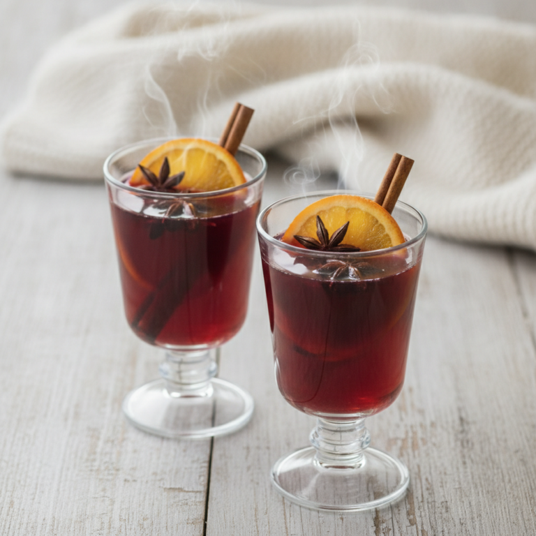 Winterlicher Chai Glühwein