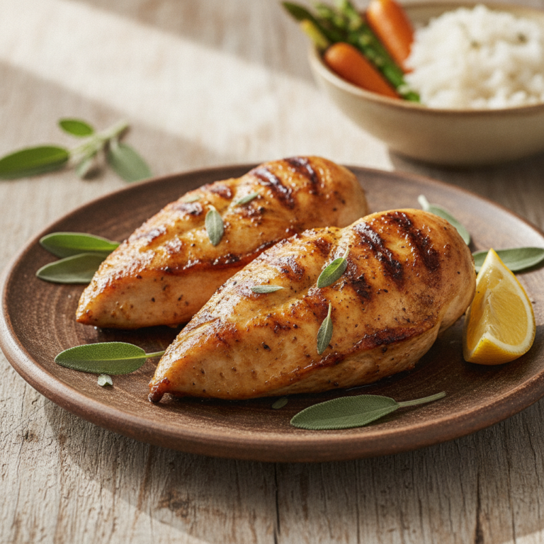 Salbei-Zitronen Marinade für Hähnchen