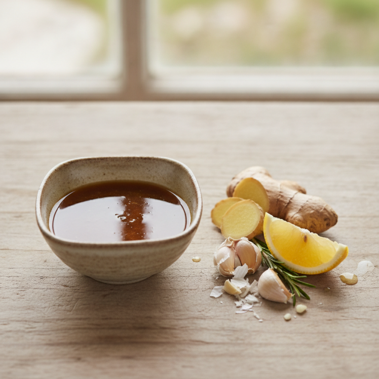 Asiatische Ingwer-Zitronen Marinade