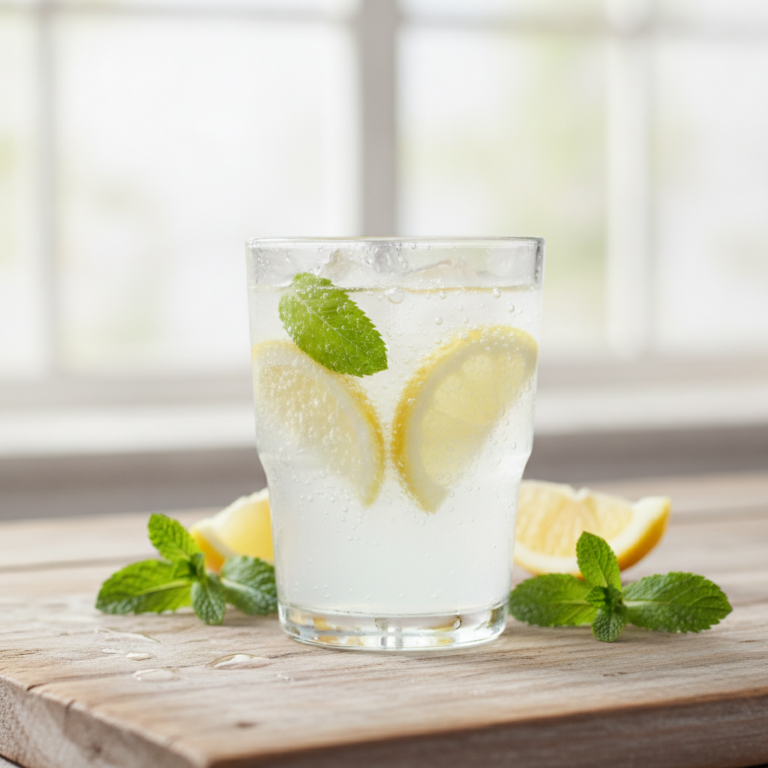 Erfrischende Ingwer-Zitronen Limonade
